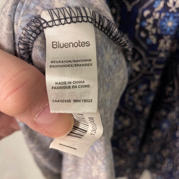 Blue Notes summer dress crisscross tie back - Picture 6 of 6